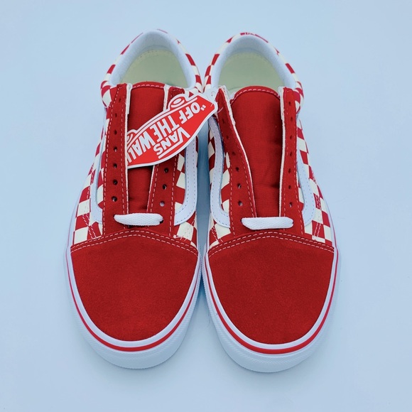 VANS OLD SKOOL CANDY APPLE CHECK - Picture 7 of 9
